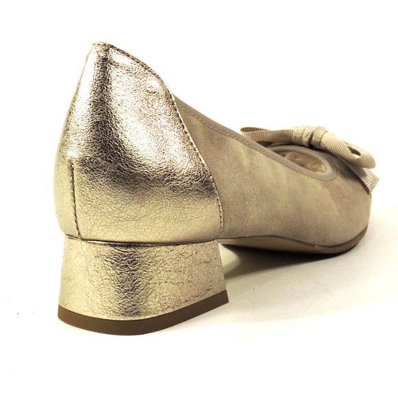 DONNA SOFT 🇮🇹 WOMEN'S BEIGE SUEDE COMFORT LOAFERS - Picture 5 of 8